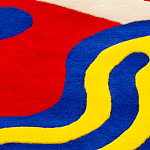 Дизайнерский ковер в виде бабочки Poltronova Tappeto Farfalla Rug варинант исполнения - 9 | Loft Concept в Твери