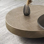 Комплект их 2-х круглых дизайнерских журнальных столов Difelap варинант исполнения - 3 | Loft Concept в Твери