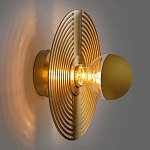 Бра в виде металлического диска Amadis Gold Wall Lamp варинант исполнения - 6 | Loft Concept в Твери