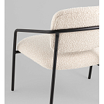 Кресло лаунж Rooney букле белый варинант исполнения - 3 | Loft Concept в Твери