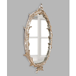 Зеркало овальное с деревянной ветвистой рамой Branched Mirror варинант исполнения - 1 | Loft Concept в Твери