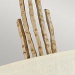 Бра с белым абажуром и элементами в виде натуральных веток Hinkley варинант исполнения - 2 | Loft Concept в Твери