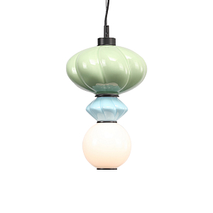 Подвесной светильник фигурный с керамическими элементами Fragrant Light