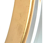 Зеркало в золотой деревянной раме Riviera варинант исполнения - 1 | Loft Concept в Твери