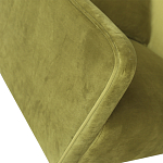 Кресло велюровое оливковое с подушкой Relaxation Soft варинант исполнения - 3 | Loft Concept в Твери