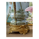 Ваза из фарфора с бронзовыми элементами Tropical Garden варинант исполнения - 5 | Loft Concept в Твери