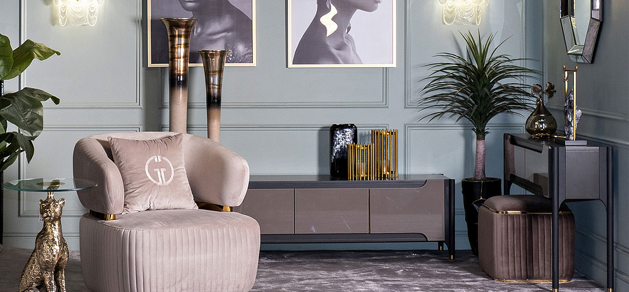 Ваза бежевый конус Sophia 100 Ваза бежевый конус Sophia 100 - Loft-Concept в Твери