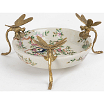 Блюдо фарфоровое Полет стрекоз Jita варинант исполнения - 2 | Loft Concept в Твери