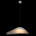 Подвесной светильник с асимметричным волнообразным абажуром и фактурной бахромой по краю Tactile Line варинант исполнения - 5 | Loft Concept в Твери