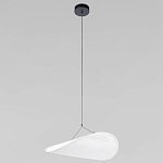 Подвесной светильник с белым тканевым плафоном в форме облака Crystal Cloud Junction варинант исполнения - 2 | Loft Concept в Твери