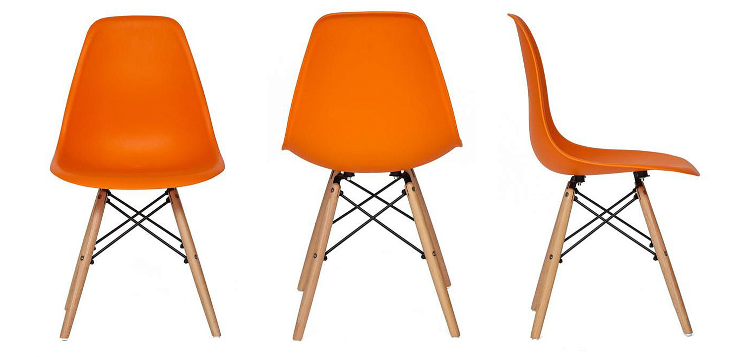 Стул DSW orange Стул DSW orange - Loft-Concept в Твери