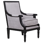 Кресло Harry Armchair black and grey velour варинант исполнения - 1 | Loft Concept в Твери