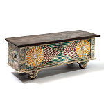 Сундук резной Advaith Carved Antique Chest варинант исполнения - 3 | Loft Concept в Твери