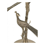 Столик с круглой стеклянной столешницей и корпусом в виде двух павлинов на ветке Table Two Peacocks варинант исполнения - 5 | Loft Concept в Твери