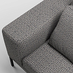 Мебельная ткань Шенилл серый цвет 142 см T4-46 варинант исполнения - 9 | Loft Concept в Твери