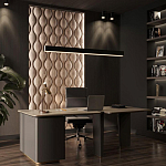 Гипсовая 3D панель с принтографией PM-108 варинант исполнения - 6 | Loft Concept в Твери