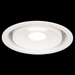 Встраиваемый спот светодиодный белого цвета круглой формы из металла Pure Circle  варинант исполнения - 1 | Loft Concept в Твери