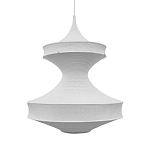 Подвесной вязаный белый светильник «Моника» варинант исполнения - 1 | Loft Concept в Твери