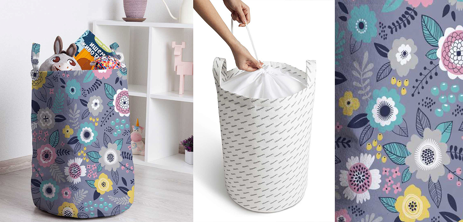 Корзина Funny Flowers Basket Корзина Funny Flowers Basket - Loft-Concept в Твери