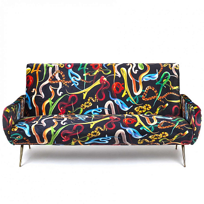 Диван Sofa Three Seater Snakes Диван Sofa Three Seater Snakes