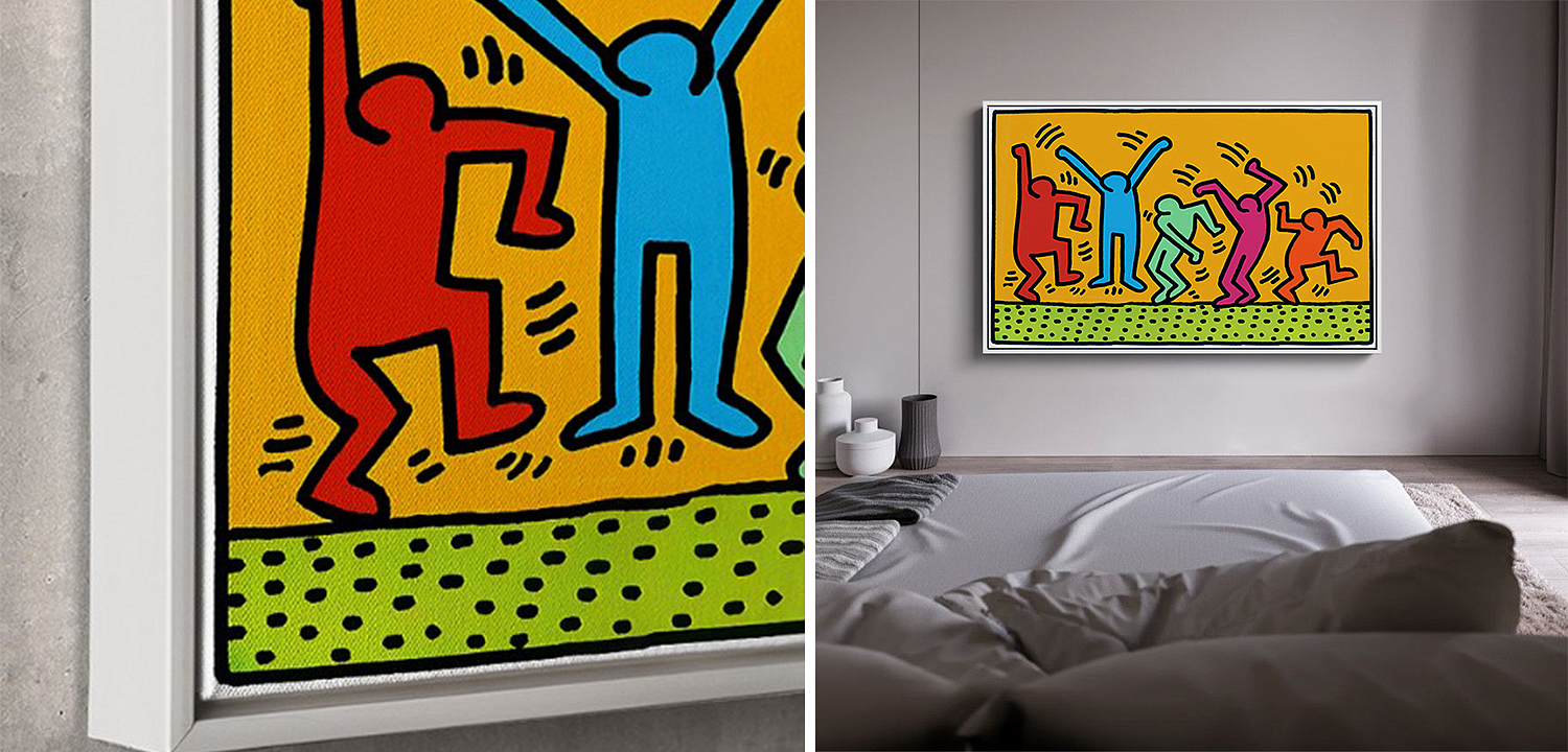 Постер Keith Haring 5 Постер Keith Haring 5 - Loft-Concept в Твери