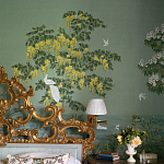 Обои ручная роспись Harpsden blue варинант исполнения - 4 | Loft Concept в Твери