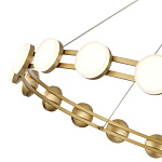 Люстра кольцевая с круглыми светодиодными источниками света Maxine Light варинант исполнения - 10 | Loft Concept в Твери