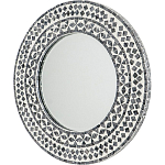 Настенное зеркало Black and white mosaic варинант исполнения - 3 | Loft Concept в Твери