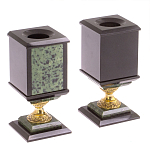 Настольный канцелярский набор из нефрита Apollo варинант исполнения - 4 | Loft Concept в Твери