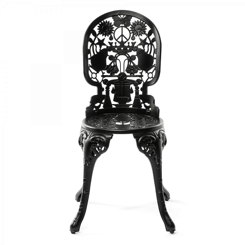 Стул Seletti Industry Collection ALUMINIUM CHAIR – BLACK Черный Стул Seletti Industry Collection ALUMINIUM CHAIR – BLACK Черный в Твери | Loft Concept