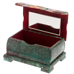 Шкатулка с мозаикой из натуральных камней Stone Casket варинант исполнения - 2 | Loft Concept в Твери