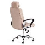 Кресло компьютерное City Chair хром флок варинант исполнения - 3 | Loft Concept в Твери