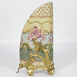 Фарфоровая ваза с бронзовыми элементами Eden Garden варинант исполнения - 5 | Loft Concept в Твери