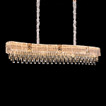 Люстра волнистой формы с каскадом из прозрачного хрусталя Constant Sparks варинант исполнения - 4 | Loft Concept в Твери