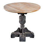 Столик кофейный с резным античным узором Antique Engraving варинант исполнения - 1 | Loft Concept в Твери