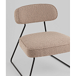 Кресло лаунж Kate букле капучино варинант исполнения - 2 | Loft Concept в Твери