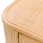 ТВ-тумба из плетеного ротанга Simone Rattan TV Stand варинант исполнения - 6 | Loft Concept в Твери