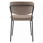 Стул Singer Chair без подлокотников светло-коричневый Велюр варинант исполнения - 3 | Loft Concept в Твери