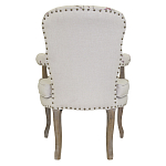 Кресло с изображением сакуры Aubrey Classical Armchair beige flax варинант исполнения - 2 | Loft Concept в Твери