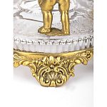 Чаша на бронзовых ножках с тремя ангелами Eden Garden варинант исполнения - 3 | Loft Concept в Твери