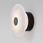 Бра светодиодный с мраморным рассеивателем черный  варинант исполнения - 2 | Loft Concept в Твери