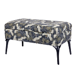 Банкетка с принтом из журавлей Crane варинант исполнения - 2 | Loft Concept в Твери