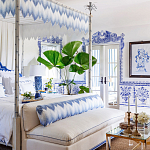 Обои ручная роспись Porto by Alessandra Branca Original colourway on dyed paper варинант исполнения - 1 | Loft Concept в Твери