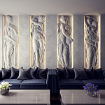 Барельеф FOUNTAIN OF INNOCENTS варинант исполнения - 1 | Loft Concept в Твери