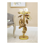 Столик приставной из металла с основанием в виде цветочной композиции Flower Arrangement Table варинант исполнения - 5 | Loft Concept в Твери