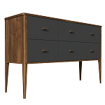 Консоль 6 ящиков из массива бука Tasteful Furniture варинант исполнения - 2 | Loft Concept в Твери