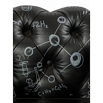 Кресло "Умный Умник" Rick and Morty graffiti chair натуральная кожа  варинант исполнения - 5 | Loft Concept в Твери