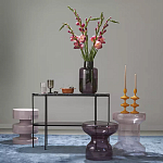 Кофейный столик стеклянный Elegant Lilac Glass Model варинант исполнения - 1 | Loft Concept в Твери