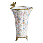 Ваза с бронзовой стрекозой Paradise Dragonfly варинант исполнения - 2 | Loft Concept в Твери