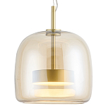 Подвесной светильник Blanton Amber Glass Hanging Lamp 26 варинант исполнения - 1 | Loft Concept в Твери